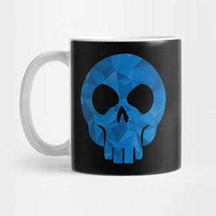 Skull - Crystal Blue Mug